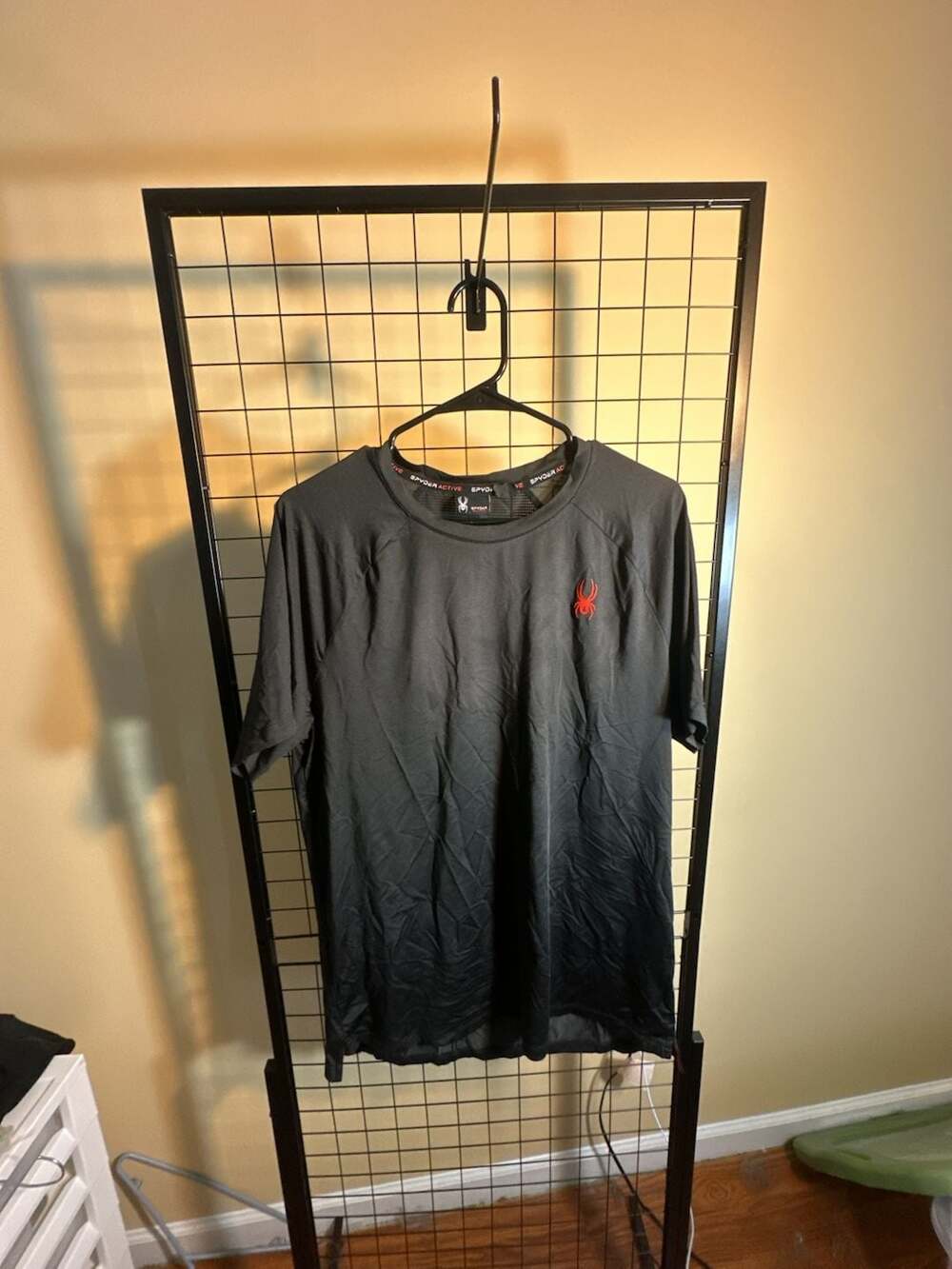 Spyder Active Short Sleeve Athletic Tee Black